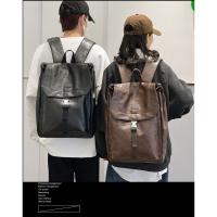 Mochila informal de nueva generación para hombre, bolso de viaje de PU de alta calidad, a la moda, para estudiantes de secundaria, bac - details 32