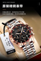 Reloj de cuarzo multifuncional de marca suiza para hombre, reloj luminoso de moda - details 9