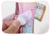Zapatos de tacón alto para niños, calzado versátil de cuero con lentejuelas, Arco Iris, lazo, Princesa, fiesta, boda, primavera y otoño - details 12