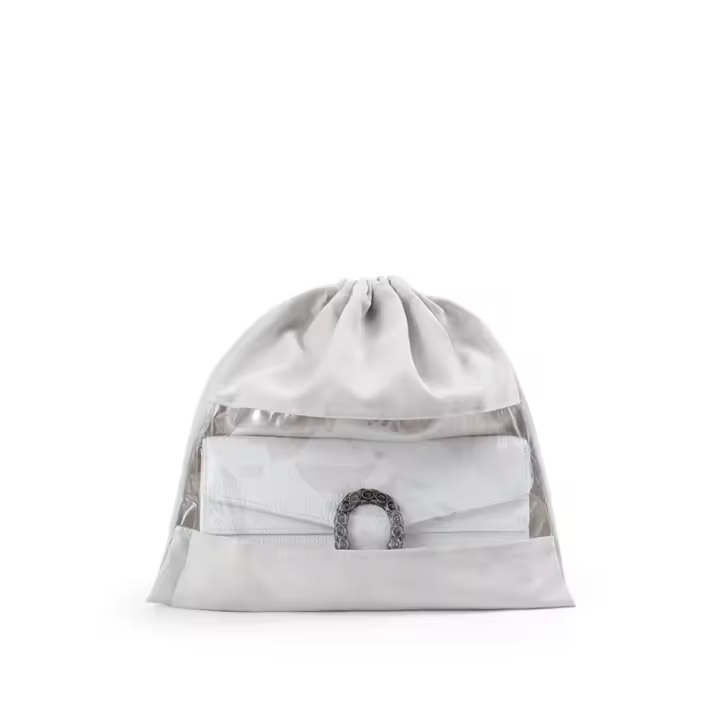 Bolsa de cosméticos Bolsa de tela con cordón Bolsa de almacenamiento Paquete de bolsa Paquete de bolsillo Bolso Bolsa de almacenamiento de polvo Bolsa a prueba de polvo Bolsa a prueba de polvo - 1