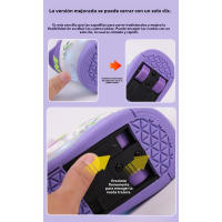 Patines Automáticos Luminosos Ideales para Infantes, Adultos, Estudiantes - details 4