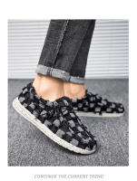 Zapatos de tela para hombre, calzado informal de mezclilla, novedad - details 7