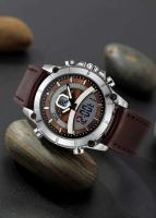Reloj Deportivo de Lujo Premium XINEW Función Doble Tiempo Correa de Cuero - details 5