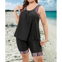 Tankini de Cinco Pantalones para Mujer Traje de Baño Sexy Tallas Grandes Disponibles Moda de Playa - details 15