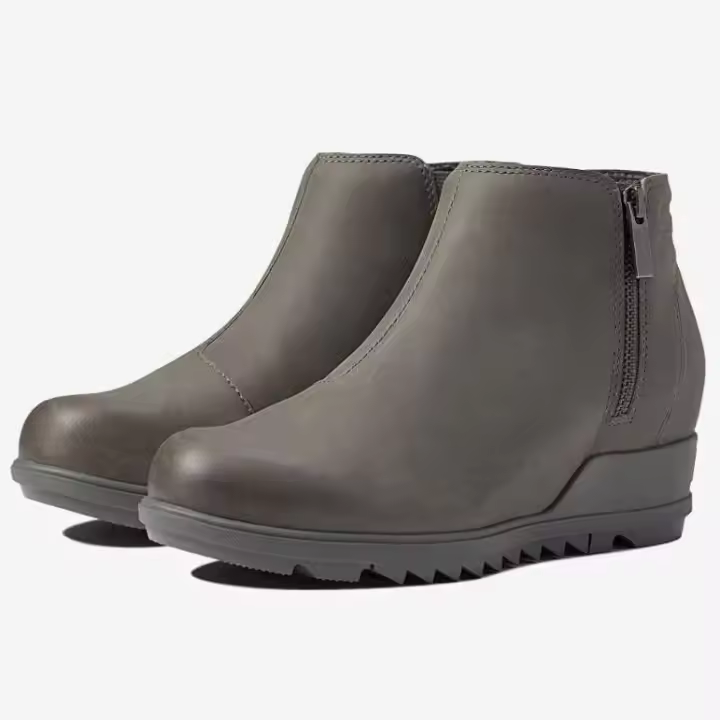 Botines vendedores calientes de la tendencia de la moda, zapatos de mujer de cuero genuino - 1