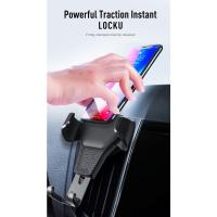 Soporte Universal de teléfono para coche, montaje de ventilación de aire por gravedad automática, nuevo diseño ergonómico para iPhone, Samsung y Huawei - details 4