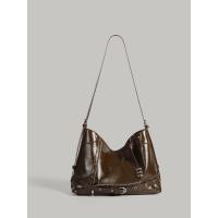 2025 Nueva Moda Bolsa Tote, Anillo de Metal Hebilla Crossbody Bolsa, Señoras de la Moda Bolso de hombro - details 6