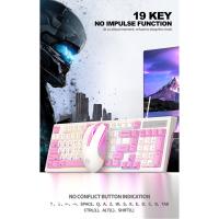 Conjunto de Teclado y Ratón para Juegos de Escritorio KM800 con 98 Teclas WiRED - details 4