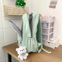 Mochila impermeable de alta capacidad para mujer, morral escolar para ordenador portátil, bonita bolsa de viaje para libros, a l - details 4