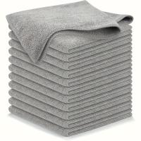 Juego de toalla de microfibra para coche, secado rápido, absorbente, forma Cuadrada, Ideal para limpieza - details 1