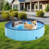 Piscina portátil para mascotas, perros, gatos y niños Piscina plegable para bañar perros, ideal para el verano - details 2