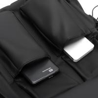 Mochila de lujo para hombre, bolsa para ordenador portátil de alta calidad, impermeable, de viaje, a la moda, 15,6 - details 11