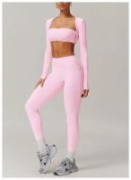 Pantalones de yoga ajustados de secado rápido, chorro de arena, estiramiento abdominal, levantamiento de cadera, pantalones deportivos de cintura alta, pantalones deportivos para correr - details 5