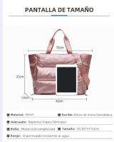 Bolso deportivo impermeable para mujer, bolsa de hombro, aleta de Semana - details 1