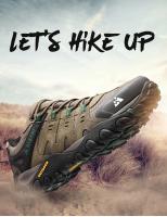 Zapatos de Senderismo para Hombres HikeUp Zapatillas Tácticas de Cuero de Ante - details 4