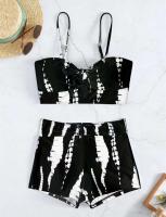 Bikinis con cordón frontal, cintura alta para mujer, bañadores de mujer, bañador para nadar, ropa de playa 2025 - details 18