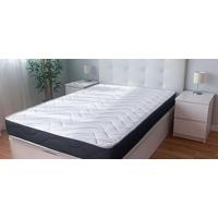 Descanso - Base Tapizada 3D Extra Resistente con Gran Estabilidad y 5 Barras Transversales + 6 Patas metálicas roscadas de 25cm, 135 x 190, Gris Oscuro - details 11
