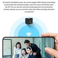 Cámara de Seguridad IP Mini HD 1080P Inalámbrica, Visión Nocturna, Batería Operada - details 7