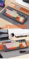 M87-teclado inalámbrico de doble modo con Bluetooth, juego de ratón, teléfono móvil, escritorio, Oficina, sin retraso - details 15