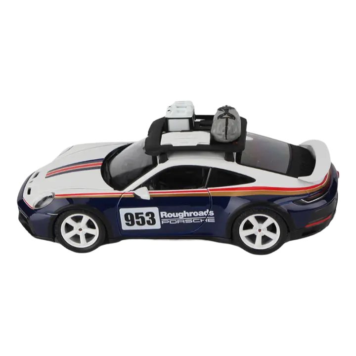 Modelo De Coche De Aleación Bburago 1:24 Porsche 911 Dakar Juguete De Carreras a Escala Regalo Para Colección Vehículo Diecast Sin Batería Metal - 1