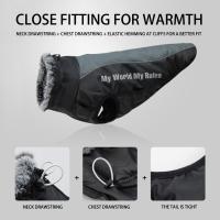 Chaqueta De Invierno Para Perros Con Arnes Impermeable Ropa Grande Para Perros Chihuahua Bulldog Francés Adecuada Para Animales De Tamaño Grande 6XL - details 25