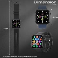 Reloj inteligente para hombre con función de teléfono, 1,8 pulgadas, rastreador de fitness con más - details 1