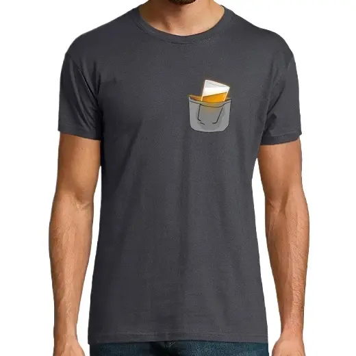 Cerveza de bolsillo Camisetas CERVEZA,Pack Regalo Camiseta Personalizada - 1