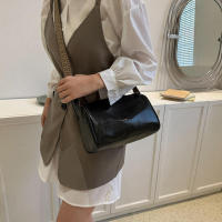 Bolso Vintage de Cuero PU para Mujer Diseño de Moda Bolso de Mano Pequeño y Bolso de Hombro Casual para Viajes - details 9