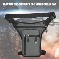 Bolsa de Viaje Táctica para Motocicleta Bolsa de Cintura de Deportes al Aire Libre de Cuero PU - details 3