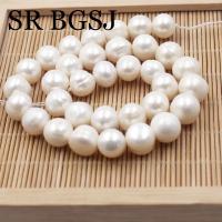 Cuentas de Perla Blanca Frescas Naturales A+ Cuentas Redondas Irregulares para Accesorios de Joyería DIY Certificado CE - details 2