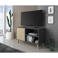 TV para Salón |   57 x 95 x 40 cm |   Indicado para TV de 32/40" |   Modelo Viento 100 |   Puccini |   Puerta Abatible Color Blanco - details 5
