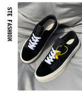 Zapatos negros puros, bajos, versátiles, de talla extra grande, para hombre y mujer, los mismos zapatos, zapatos casuales para parejas. - details 6