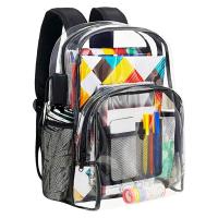 Mochila impermeable para hombre y mujer, Bolsa Escolar de viaje portátil, informal, transparente, a la moda, Unisex - details 13