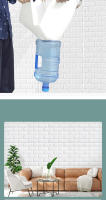 Pegatinas para paredes de ladrillo 3D de 2m de largo, decoración artesanal, papel tapiz autoadhesivo impermeable para habitación - details 3