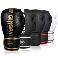 Profesional 6/8/10/12/14oz Bo PU Muay Thai MMA profesión Kickbo adultos saco de arena guantes de entrenamiento equipo - details 15