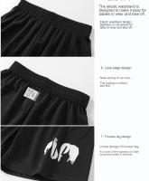 Conjunto de camiseta de manga corta y pantalones cortos de seda de hielo de secado rápido para niños, ropa deportiva - details 5