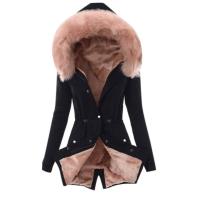 Abrigos cálidos con capucha para mujer, chaquetas casuales de moda, abrigo femenino, Otoño e Invierno - details 1