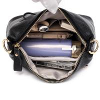 2023 bandolera de cuero genuino para mujer, bolso de hombro de color sólido de alta calidad - details 26