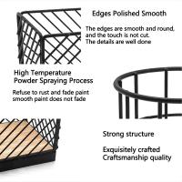Estante de almacenamiento de palillos duradero, soporte para brochas de maquillaje para el hogar, ahorro de espacio, escurridor de palillos portátil y resistente, cesta para sala de estar - details 1
