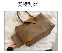Bolso de mano de gran capacidad, nuevo bolso de moda, bolso de hombro informal de Color sólido para mujer Simple - details 2