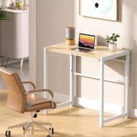 Plegable sin Montaje, Escritorio de Pequeño Espacio de 80 cm, Ahorrar Espacio Escritorio de Computadora Doméstico - details 4