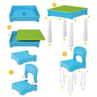 mesa y silla para niños