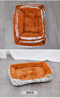 Cojín para Nido de Mascotas Resistente a Mordeduras y Arañazos, Desmontable y Lavable, Algodón y Lino Ideal para Gatos y Perros - details 8