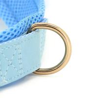 Collar de cuero para perros, juego de correas, chaleco de malla para mascotas, identificación personalizada, cables para perros pequeños, medianos y grandes - details 9