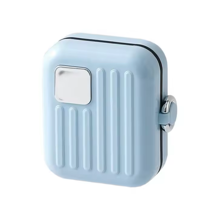 Mini organizador portátil de viaje para pastillas, sello de silicona, almacenamiento de joyas, pequeño dispensador de pastillas, 7 compartimentos a prueba de humedad - 1