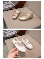 Zapatos de cuero con flores para niña, calzado plano de princesa para fiesta de boda, dulce y suave, clásico, para primavera y otoño - details 6