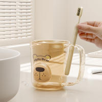 Inicio enjuague tazas transparente alto nivel de apariencia tazas de cepillo de dientes conjuntos simples de tazas de pareja tocador cepillo tazas - details 2
