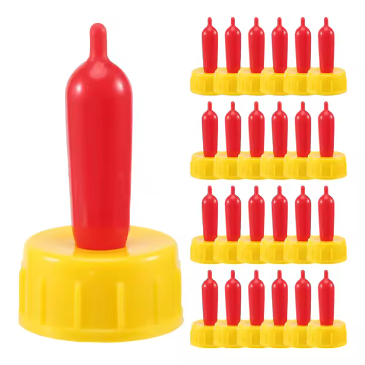 25 pezones Pritchard para lactantes de corderos y cabras - 1