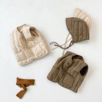 Conjunto de Chapea y Chaleco para Bebés Coreanos Ropa de Infantes para Otoño Primavera - details 8