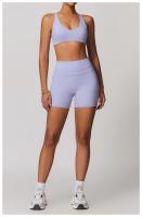 Pantalones Cortos de Yoga de Cintura Alta Nylon Transpirable y Secado Rápido - details 16